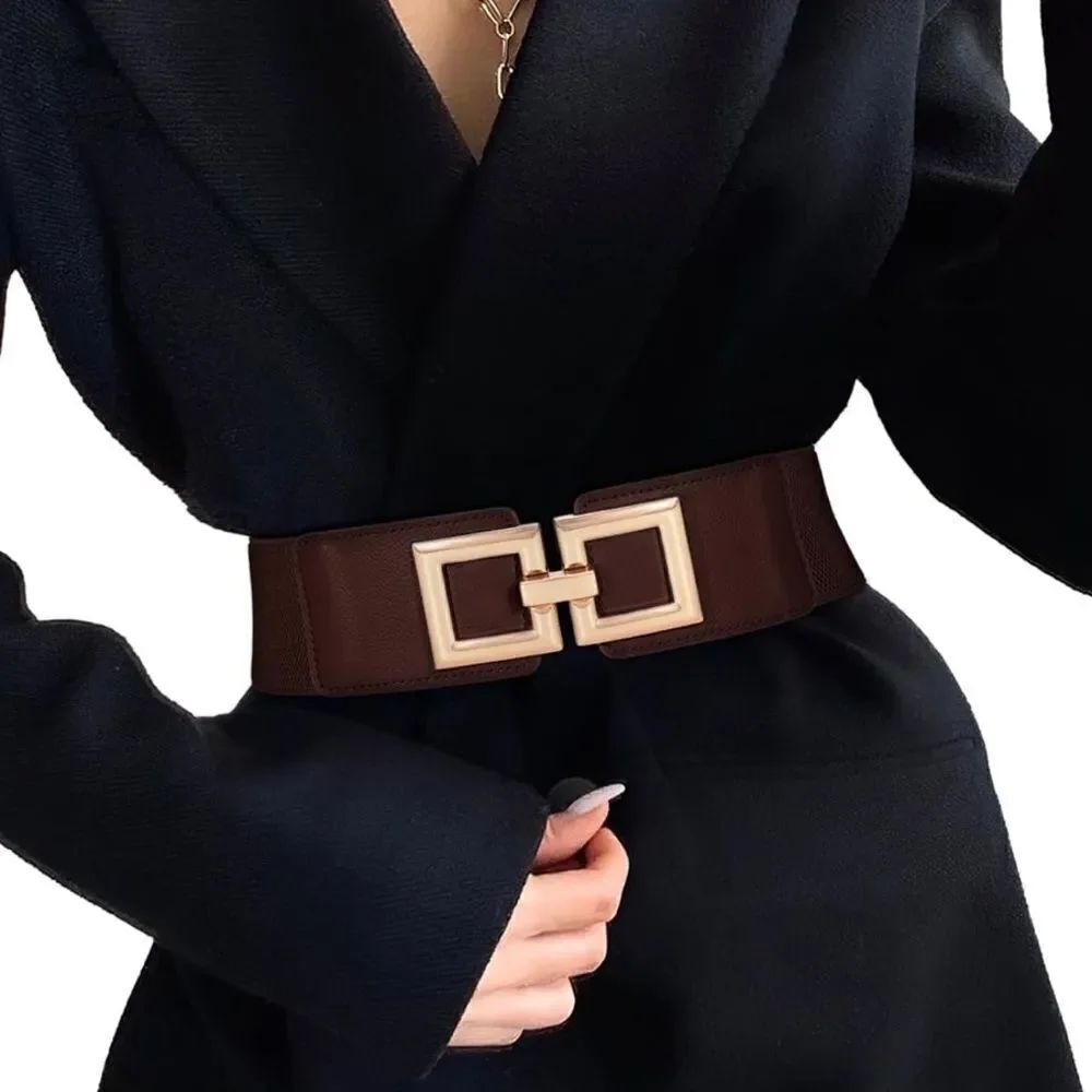 Wide Fashion Belt Elastic Band